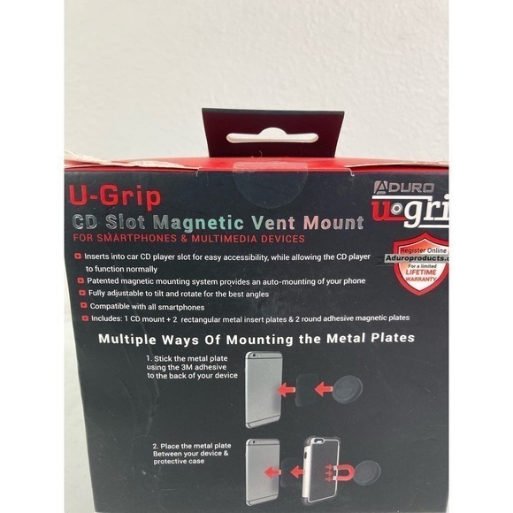 Universal Phone Mount Secure Car Dashboard Windshield Grip Holder Hands-Free NEW - Picture 7 of 7